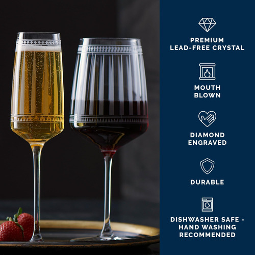 Caskata Juego De 2 Copas De Vino Tinto De Diseño Único | Jue