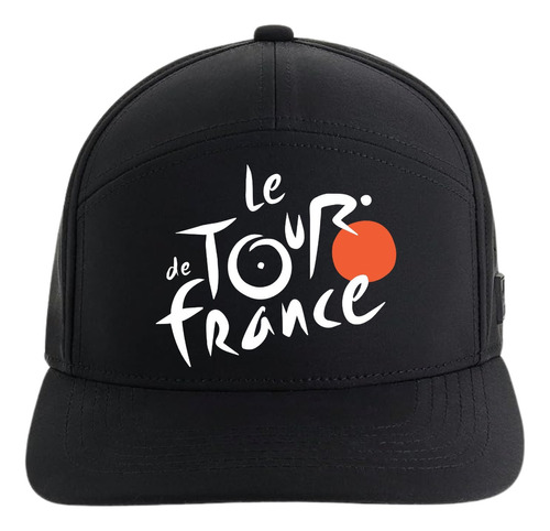 Gorra Tour De Francia Ciclismo 5 Paneles Premiun Black 