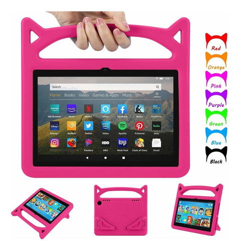 Funda Fire Hd Para Tablet Plus Solo Generacion No Peso Apto