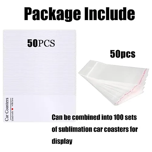 50 Tarjetas Posavasos De Coche Vender, Posavasos De Sub...