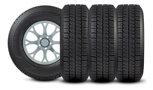 Kit X4 Neumaticos 225/75 R15 Fate Range Runner H/t S2