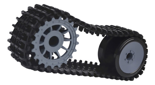 U Kit De Oruga Para Robots Tank Chassis Platform Arduino Rc