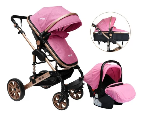 Coche Bebe Priori Tipo Maleta Argus Gris - BabyManía