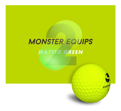 Monster Equips Pro Soft Feel Pelota Golf Maxima Distancia 12