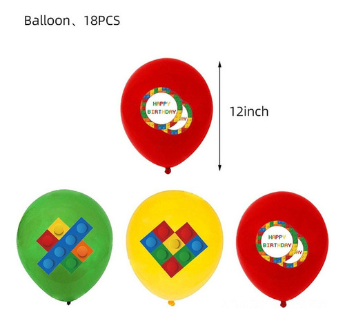 Kits De Decoración Con Bloques Lego Para Fiestas De Cumpleañ