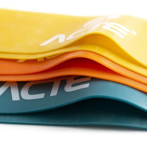 Kit Mini Bands Acte Com 3 Níveis De Resistência Acte Sports T71
