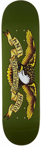 Anti-héroe De Eagle Monopatín Clásico Cubierta - Verde Oscur