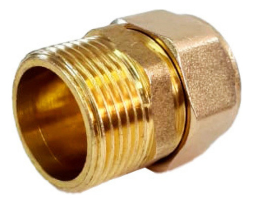 Conexão Monobloco Rosquear Fácil Macho 3/4 Tubo Pex 16x20