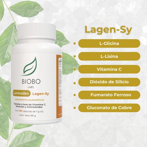 Biobo Labs Luminaskn Lagen-sy 90caps Sabor Sin sabor