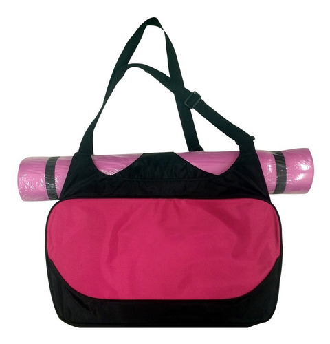 Mat De Yoga 4 Mm Pvc + Bolso Portatil Hermoso 