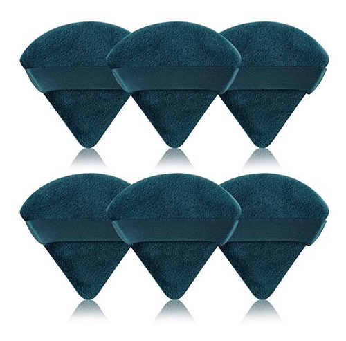 Pimoys 6 Pzas De Soplado De Polvo Suelto, Forma Triangular