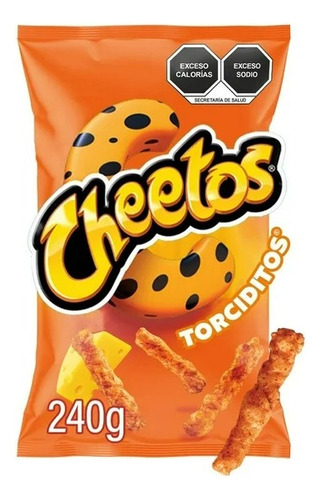 2 Pza Botana Sabritas Cheetos Torciditos Sabor Queso Y Chile