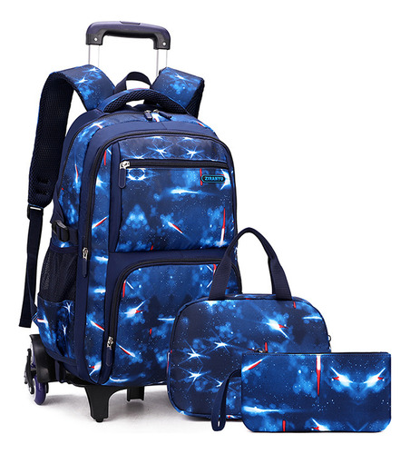 Mochila Escolar Trolley Para Lápices, Para Niños