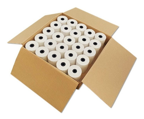 Imagen 3 de 9 de 25 Rollos Papel Rollo Termico 80x70 Mm Ticket Recibos C/ Iva