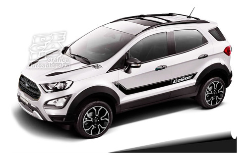 Calco Decoracion Ford Ecosport Chrom Juego