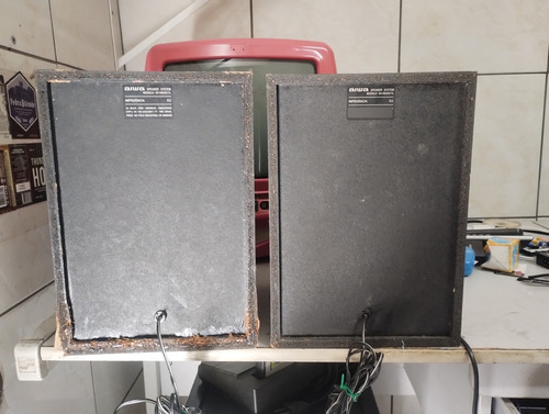 Par De Caixas Aiwa Sx-nsz22yl Preto (Usado)