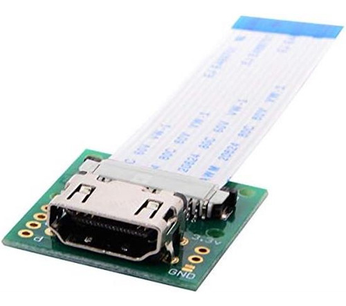 Módulo De Cámara Raspberry Pi Cablecc A Hdmi Tipo A Macho Hd