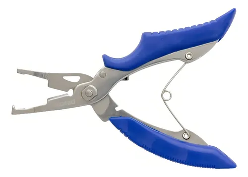 QEEROYO Pinza Pesca, Pinze Da Pesca, Forbici Da Pesca, Attrezzatura Pesca, Multi-Funzione Pinze Da Pesca, Attrezzatura Da Pesca, Acciaio Inox Rimuovere Gancio Strumento, Con Cordino