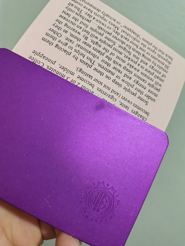 Placa Tesla Púrpura Genuina Energía Positiva / Con Detalles