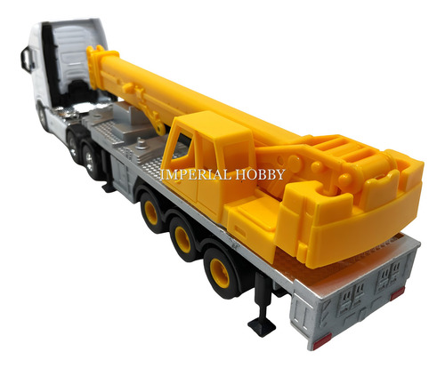 Volvo Fh Grua - Nuevo Sin Caja - B Camion Welly 1/64 Blanco