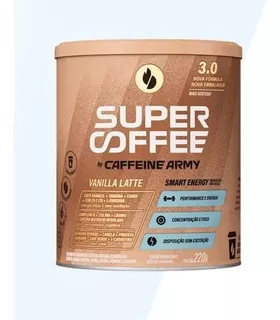 Super Coffee 3.0 Baunilha (vanilla Latte) 220g Caffeine Army