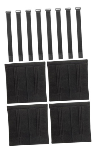 4x Bunk Bunk Ladder Almohder Skder Covers Pads, Con 8