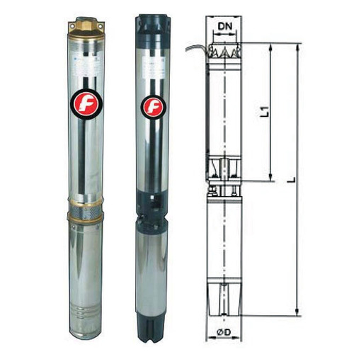 Electro Bombas Sumergible Agua 4 Pulgadas 7,5hp 380v 5,5kw