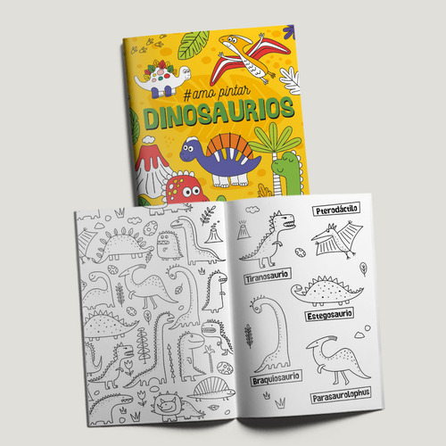 Set De Arte Para Niños Didáctico Leer Pintar Con Materiales