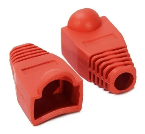 CAPUCHON RJ45 CT6 ROJO
