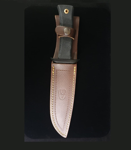 Imagen 3 de 5 de Cuchillo Mountain Alce 160mm Negro C/funda Marca Muela