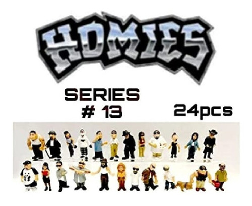 Figuras Homies Serie 13 Pack 24