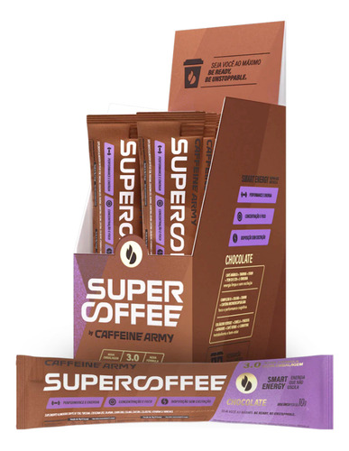 Supercoffee To Go - Chocolate 14 Sachês