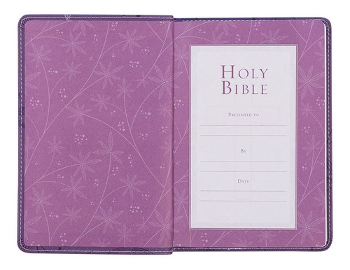Imagen 6 de 9 de Biblia En Inglés King James Version Tamaño Compacto Morado