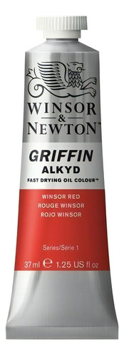 Oleo Griffin Winsor & Newton 37ml - Óleo Rojo Winsor