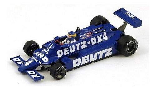 Tyrrell 010 1981 Desire Wilson Piloto Sudafri- F1 Spark 1/43