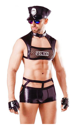 Disfraz De Policía De Lencería Sexy Para Hombre