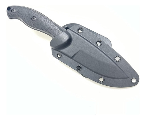 Cuchillo Tactico S-tec Full Tang Negro Con Funda Stt2514bk