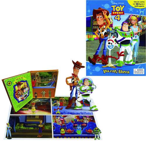 Divertilibros: Disney Toy Story 4, de White, Erika. Editorial Silver Dolphin (en español), tapa dura en español, 2019