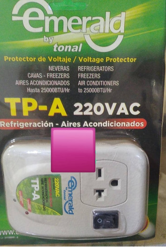 Protector De Voltaje   Emerald 220 Vac