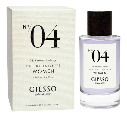 Perfume Mujer Giesso Collection Nº4 Edt 100ml