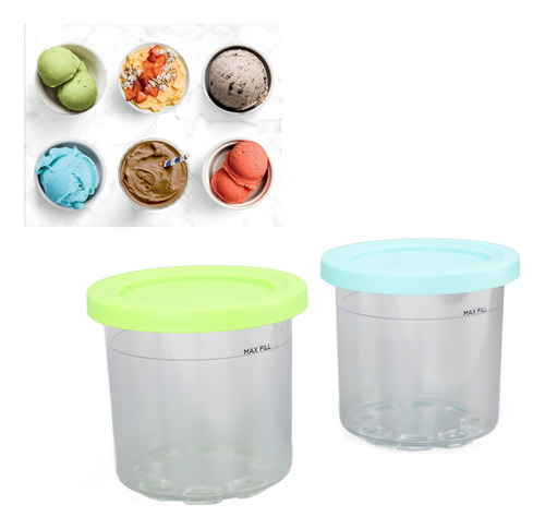 Bote De Almacenamiento Para Botellas De Helado, 2 Unidades,