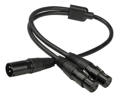 I Xlr De 3 Clavijas De Micrófono Macho A Doble Extensión De