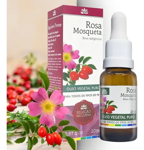 Óleo Vegetal de Rosa Mosqueta Hidratante e Nutritivo para Corpo W...