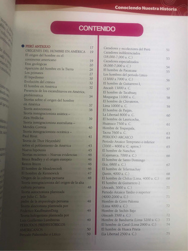 Imagen 2 de 10 de Libro Enciclopedia Conociendo Al Perú De Nuestra Historia
