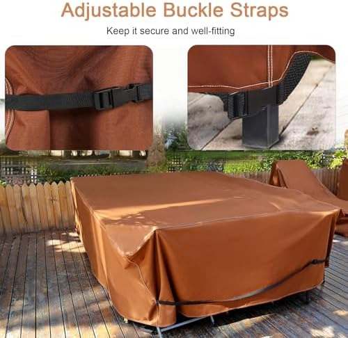 Nettypro Funda Cuadrada Para Mesa De Patio De 80 X 80 Pulgad
