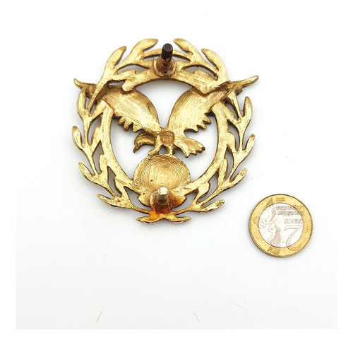 Insignia Aguila Dorada Condecoracion Militar - Militaria (Usado)