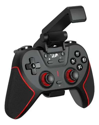 Controle Redragon Sempiten Pt/vm Com Suporte De Celular