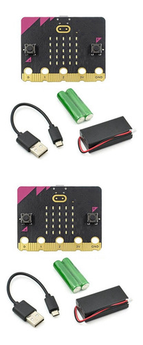 2x Microbit V1.5 Go Kit, Nueva Versión, Programa De Aprendiz