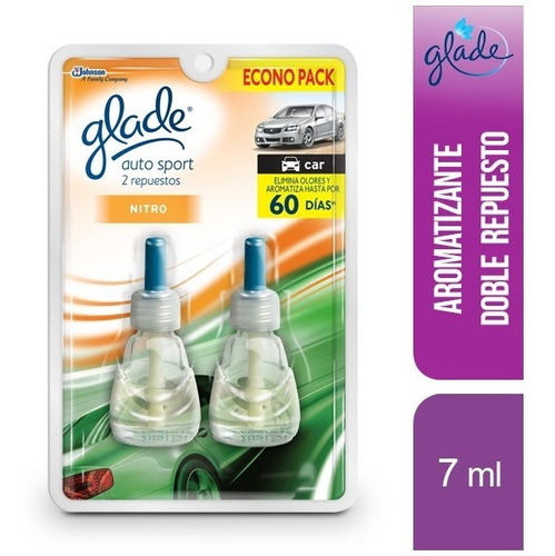 Glade Auto Sport Refill 14ml Nitro