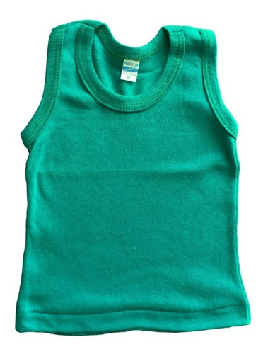 Imagen 2 de 7 de Camiseta Recién Nacido 6 Piezas 100% Algodón Colores Fuertes